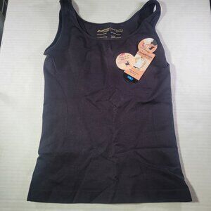 Shapermint Essentials Black All Day Every Day Tank Cami #62008 Size XL
